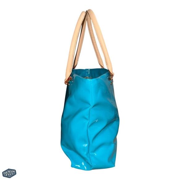 KATE SPADE Brightpeace (Turquoise Blue) RUDY HENRY STREET SHOULDER BAG/Purse NEW - Picture 5 of 16